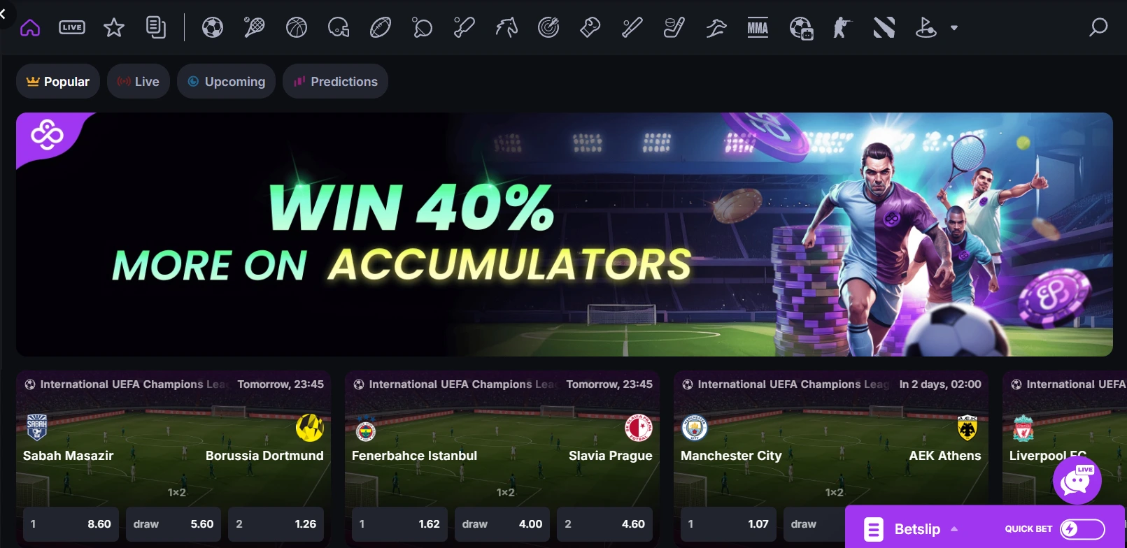coincasino sportbooks