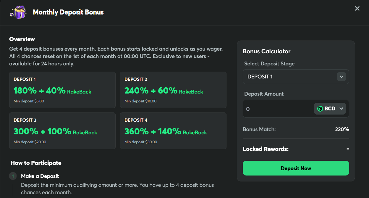 bc.game deposit bonus